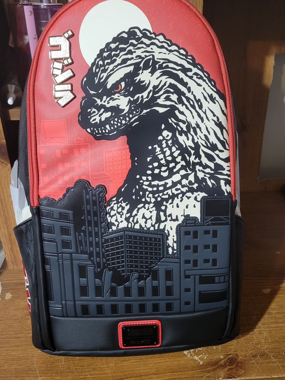 Loungefly Godzilla Full Size Backpack. Nwt